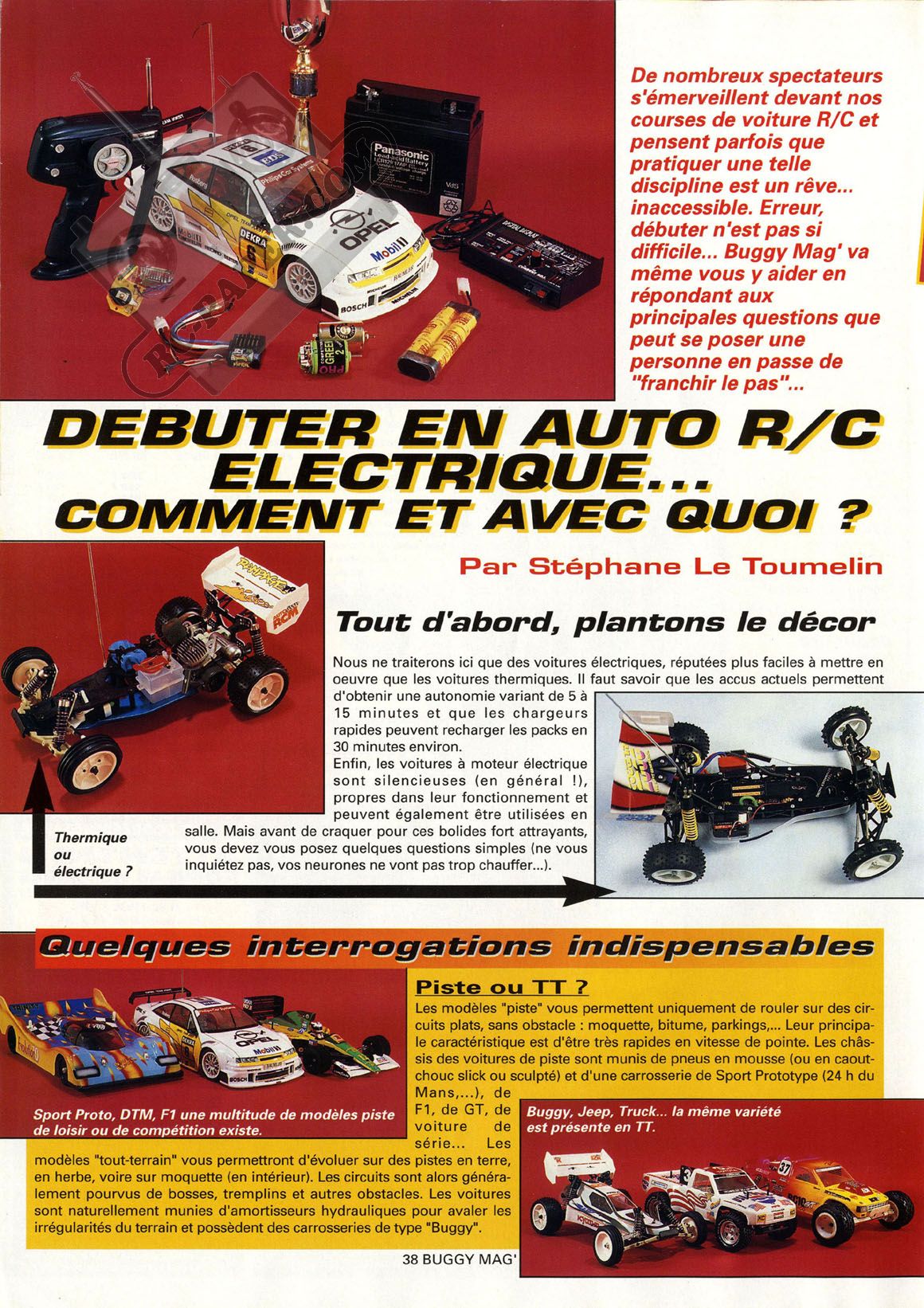 Comment Demarrer un Moteur Thermique d'une Voiture RC - Boeri Modélisme RC